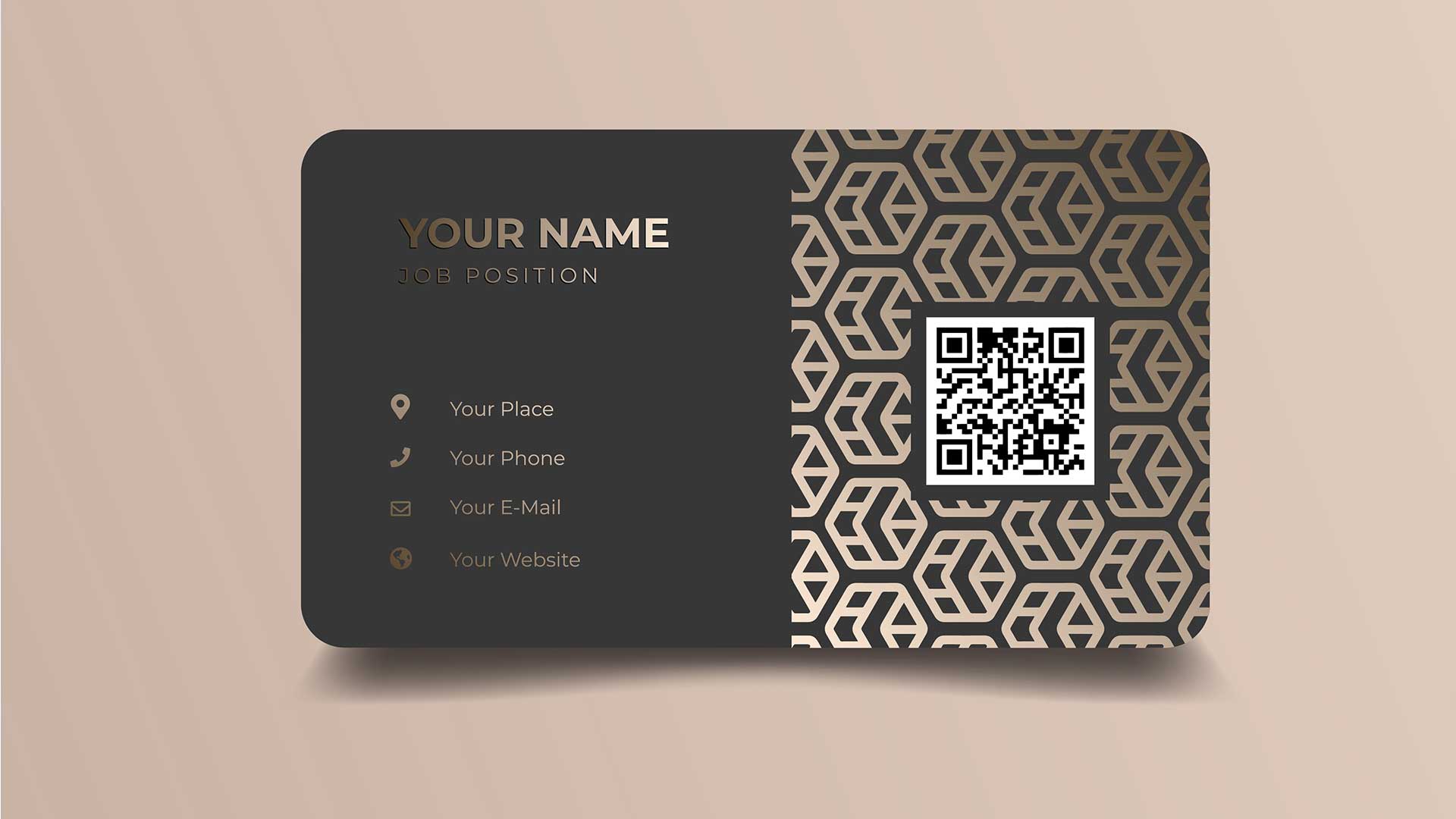 Business Card with Rounded Edges